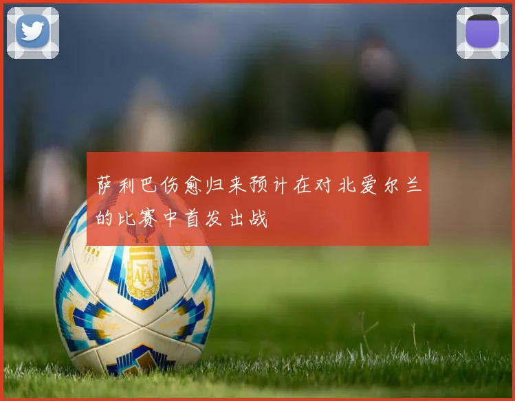萨利巴伤愈归来预计在对北爱尔兰的比赛中首发出战